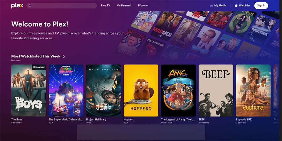 Plex preview