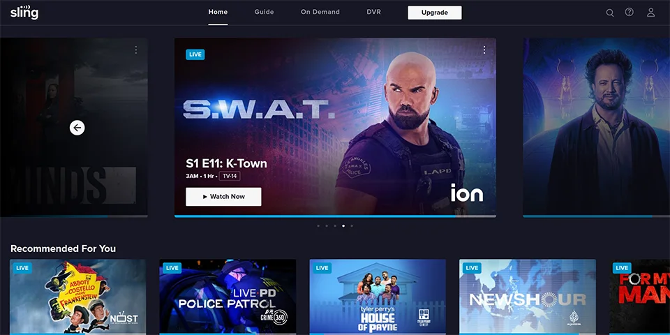 Sling TV Freestream preview