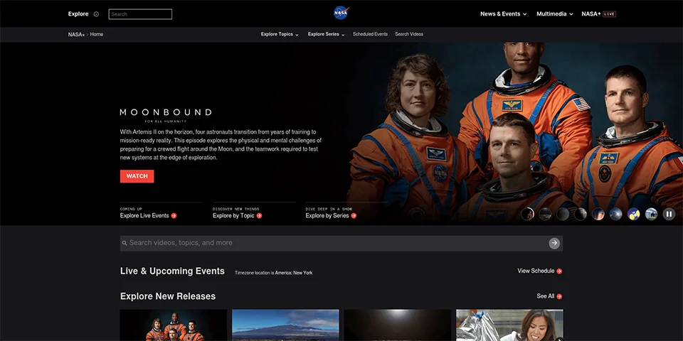 NASA+ preview